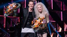 David Lindgren och Wiktoria är i final i Melodifestivalen 2016.