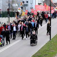 Manifestation i Bjuv