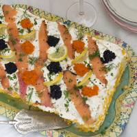 Flera blev matförgiftade efter att de hade ätit smörgåstårta på ett konditori i Gävle.