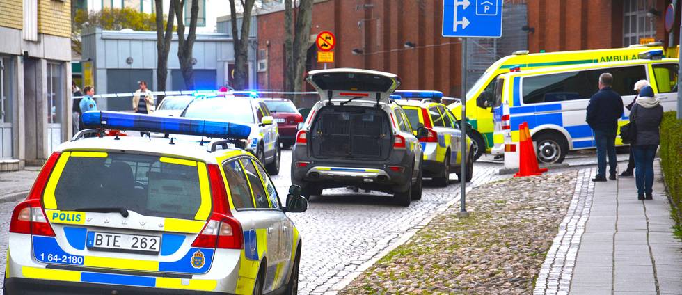 Här skedde attacken.