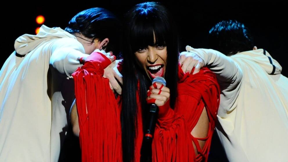 Foto: Claudio Bresciani/Scanpix Bild på Loreen med "My Heart Is Refusing Me" i Melodifestivalen 2011.