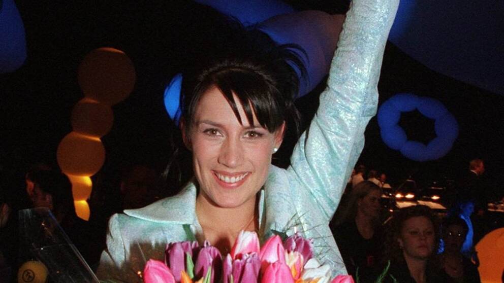 Foto: Jan Collsiöö/Pressens bild/Scanpix Jill Johnson vann Melodifestivalen 1998 med låten "Kärleken är".