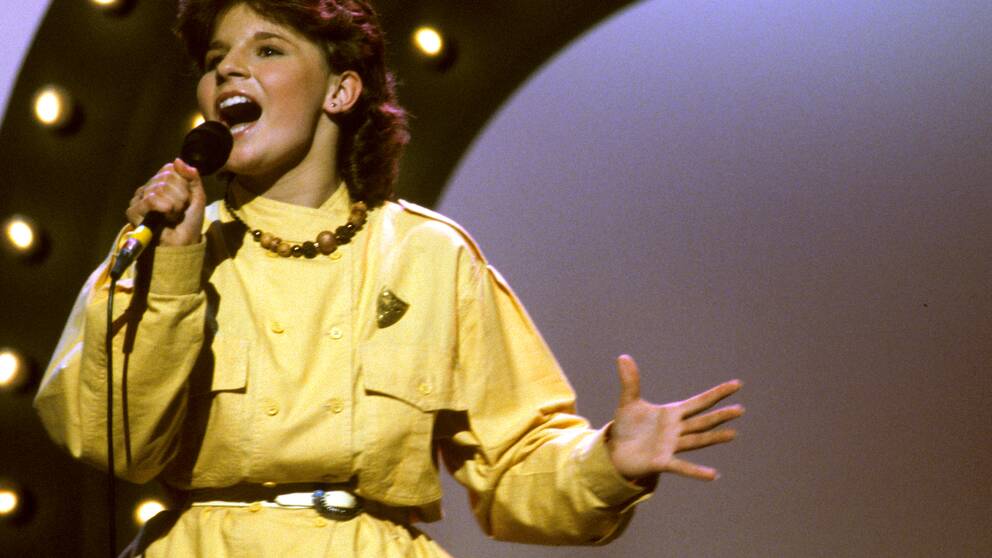 Foto: Bo-Aje Mellin/SVT Bild Från ingenstans dök Carola Häggkvist upp och utklassade motståndet i Melodifestivalen 1983.