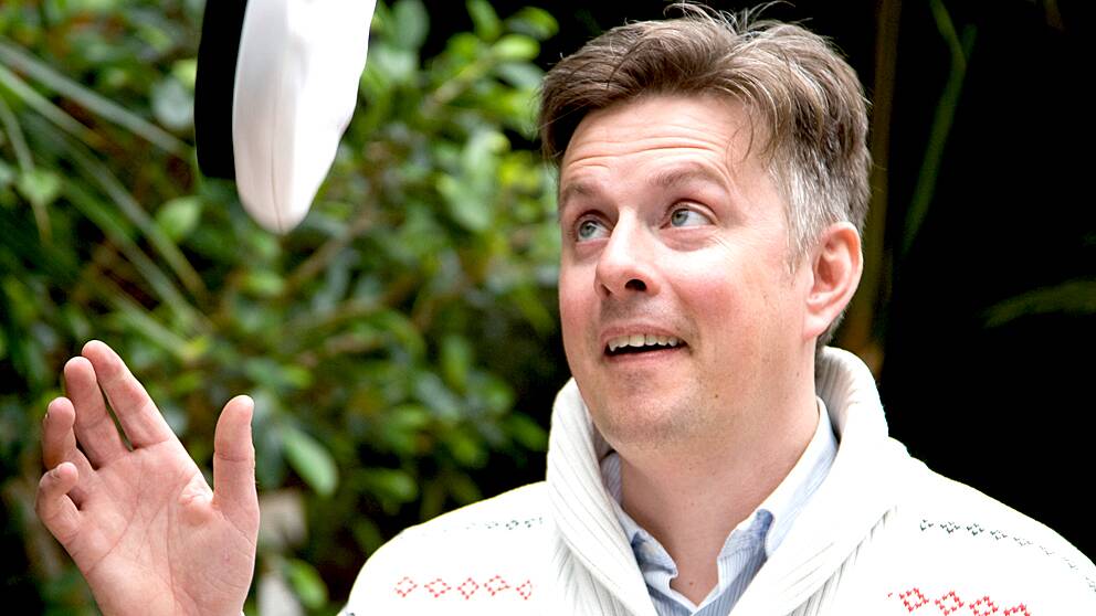 Foto: Niklas Ahlgren Henrik Kruusval, programledare för Landet runt.