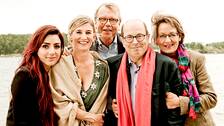 Foto: Peter Cederling Gina Dirawi, Natasha Illum Berg, Gudrun Schyman,Göran Gudmundsson,
Jan Scherman och Gudrun Schyman