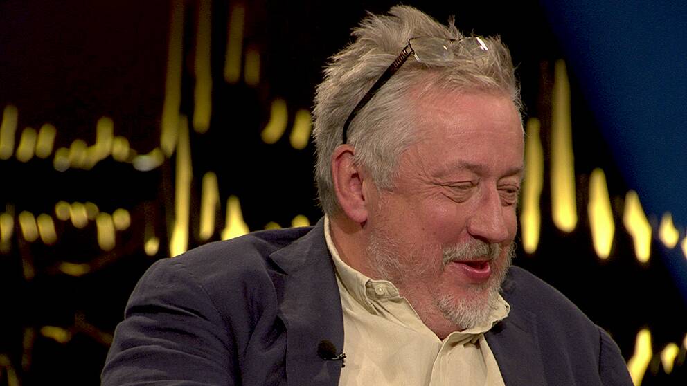Foto: SVT Leif GW Persson i Skavlan