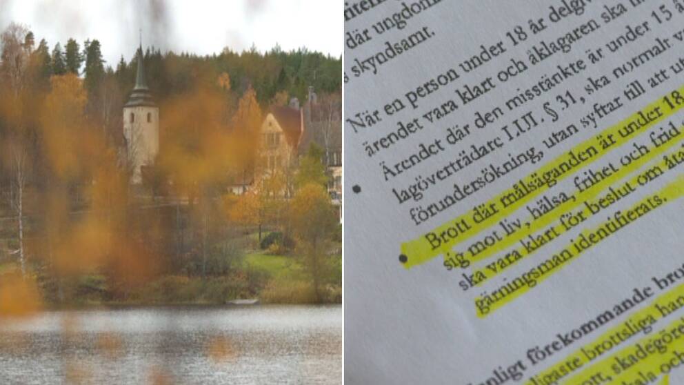 Foto: svt Elever på Lundsberg blev misshandlade men polisen la ärendet åt sidan.