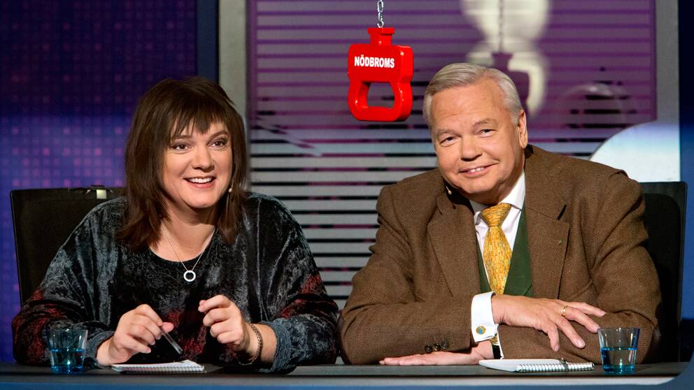 Foto: Bo Håkansson, Bilduppdraget/SVT Lotta Bromé och Carl Jan Granqvist.