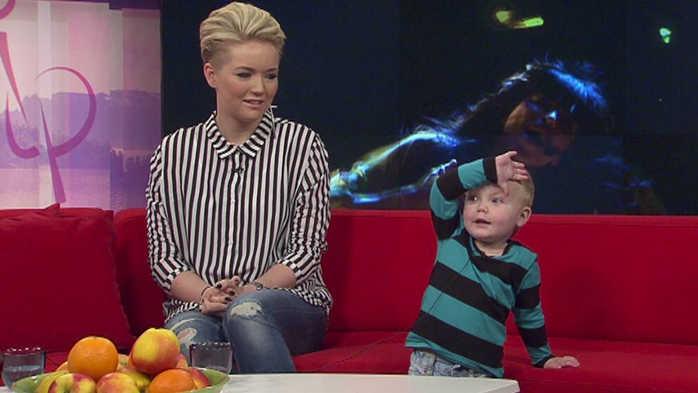 Foto: SVT Vincent med sin mamma Emma Gustavsson