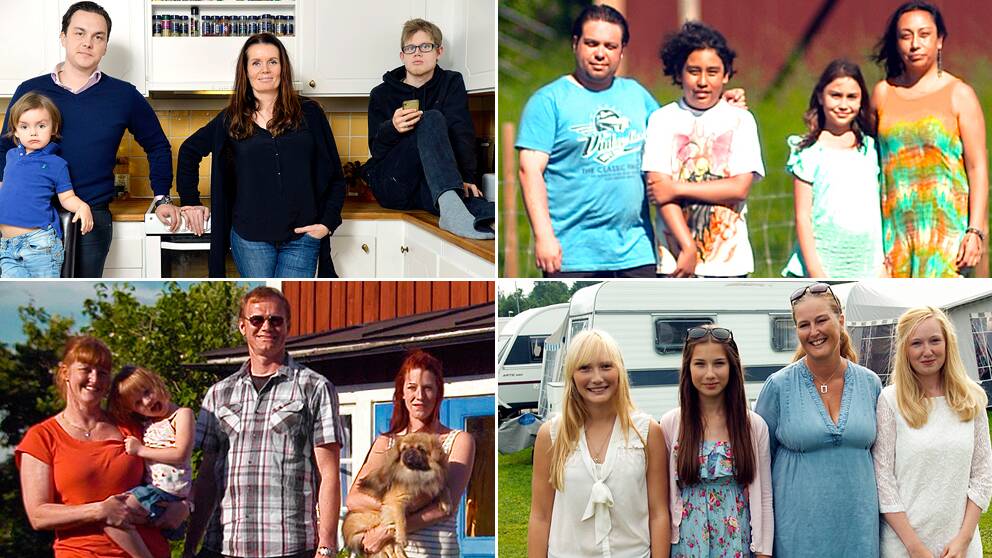 Foto: SVT Familjerna i andra säsongen av Drömmen om landet
