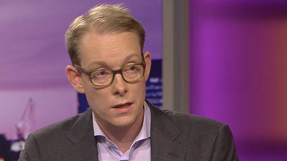 Foto: SVT Tobias Billström i Agenda