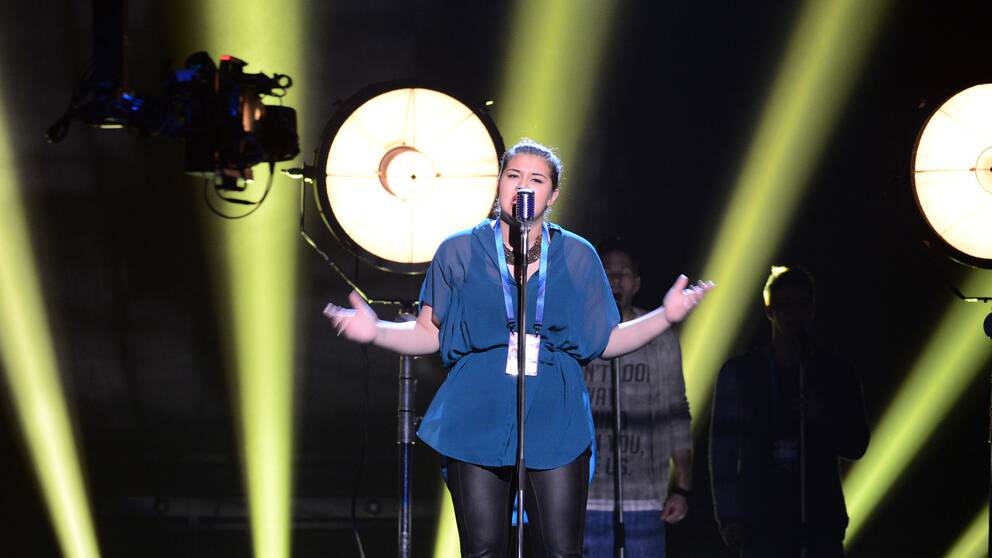Foto: Olle Kirchmeier/SVT Bild på Felicia Olsson.