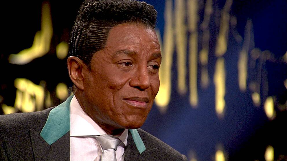 Foto: SVT Jermaine Jacksson i The Jacksons gästar Skavlan