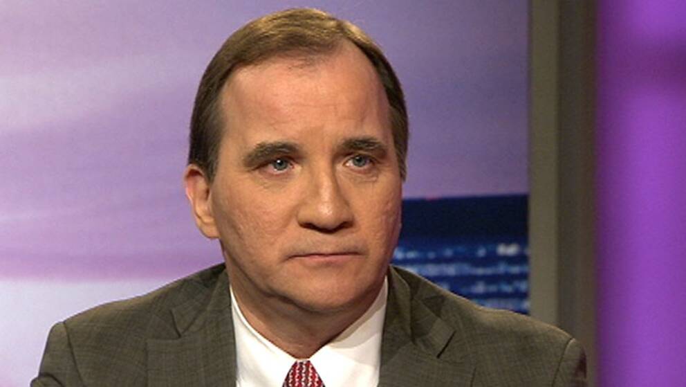 Foto: SVT Stefan Löfven, partiledare, Socialdemokraterna