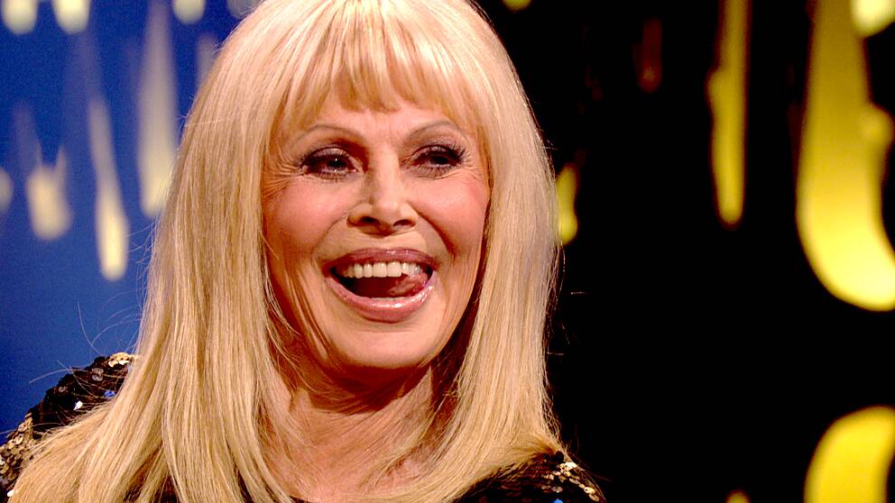 Foto: SVT Britt Ekland gästar Skavlan