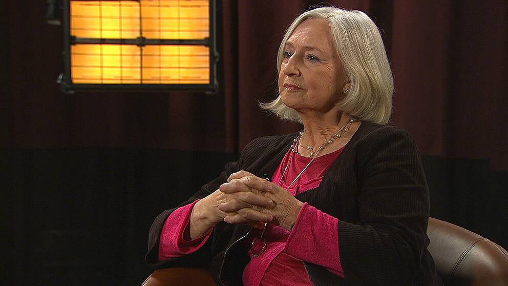 Foto: SVT Inga-Britt Ahlenius i Min sanning