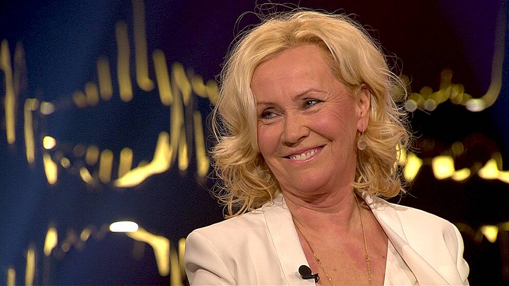 Foto: SVT Agnetha Fältskog gästar Skavlan