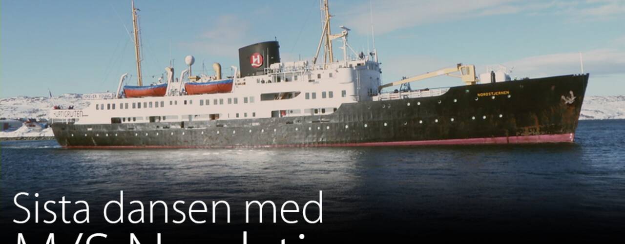 Foto: NRK M/S Nordstjernen. Foto: NRK