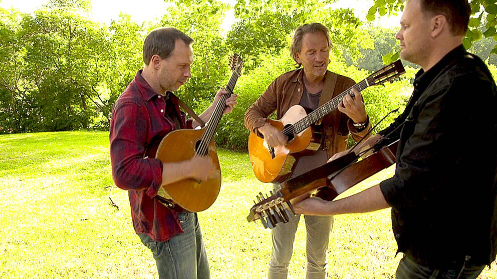 Foto: SVT Tomas Ledin på musikfestival på Hesselby slott