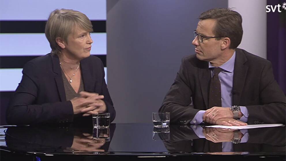 Foto: SVT Debatt om sjukskrivningar i Agenda