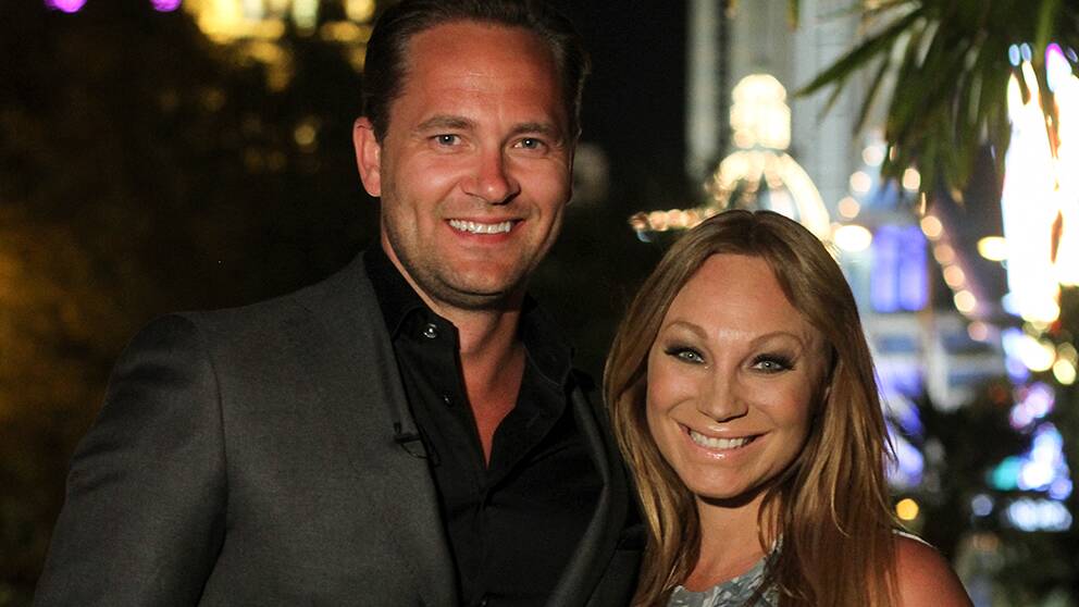 Foto: Andreas Bjerner/Massa Media Anders Jensen och Charlotte Perrelli besöker Las Vegas.