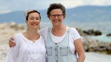 Foto: Andreas Bjerner/SVT Katarina Hulting och Mia Poppe åker till Kroatien