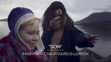 Foto: SVT Loreen och Ingá-Máret Gaup-Juuso – Son