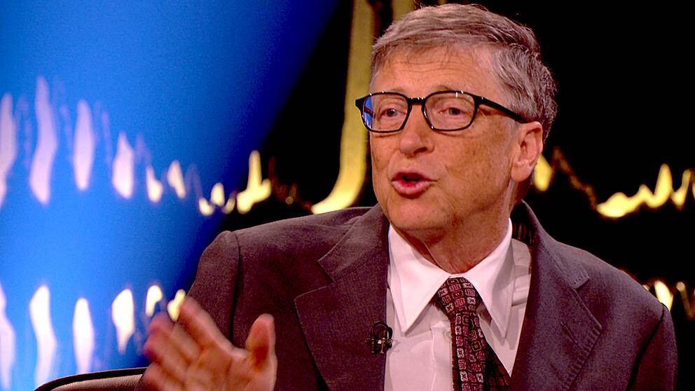 Foto: SVT Bill Gates gästar Skavlan