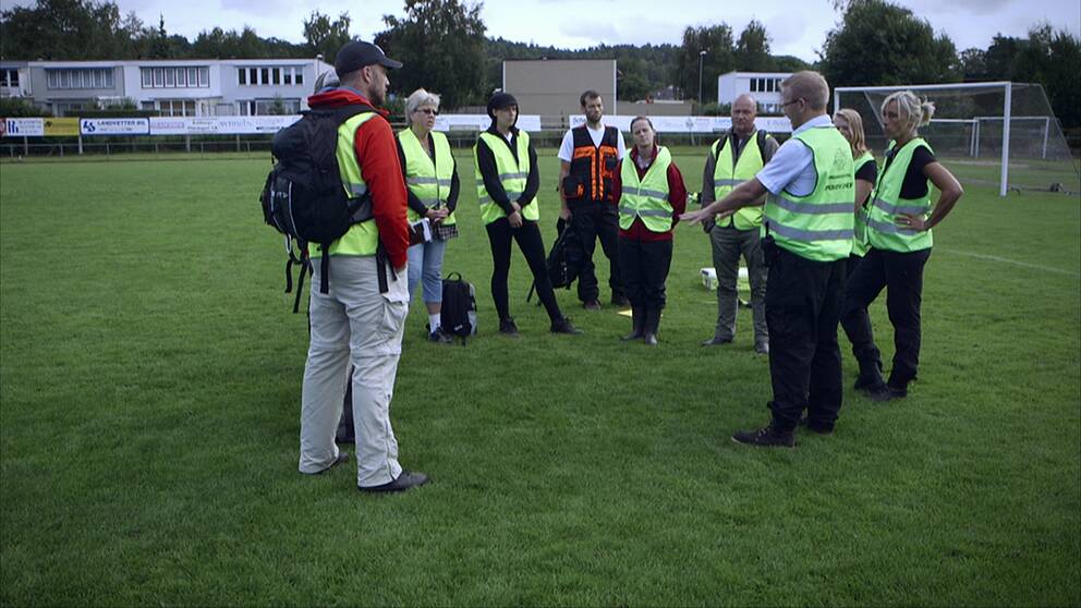 Foto: SVT Missing People på sökinsats