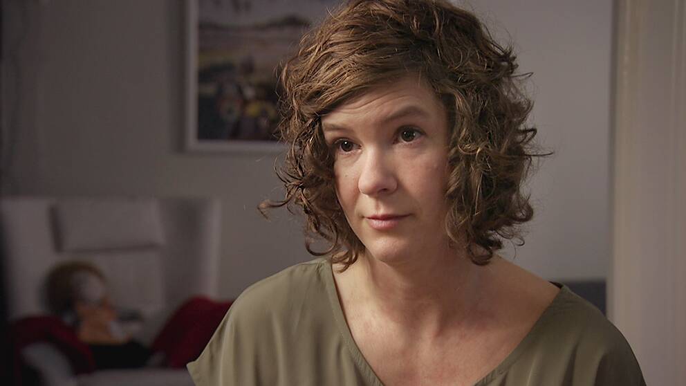 Foto: SVT Erika Svantesson i När livet vänder.