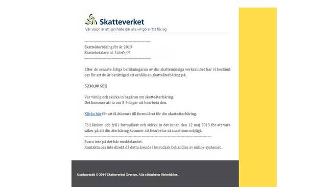 skatteåterbäring besked skatteåterbäring besked