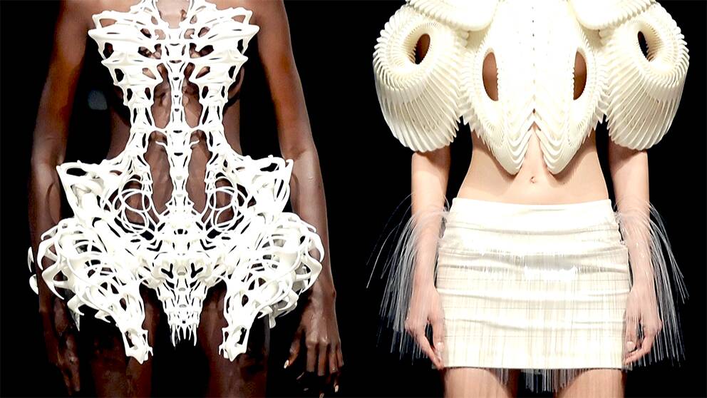Foto: SVT 3D-printade kläder!