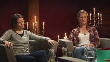 Foto: SVT Anna och Jenny-Ann i Kärlekskoden.