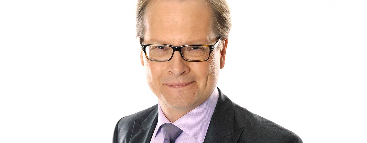 Foto: Carl-Johan Söder/SVT Mats Knutson, programledare för Rakt på.