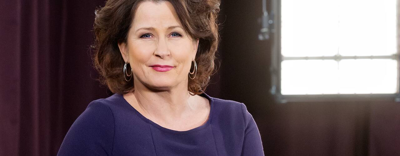 Foto: Sofia Sabel/SVT Anna Hedenmo, programledare för Min sanning.