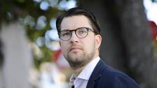 Partiledartal i Almedalen - Jimmie Åkesson (SD) - Teckenspråkstolkat