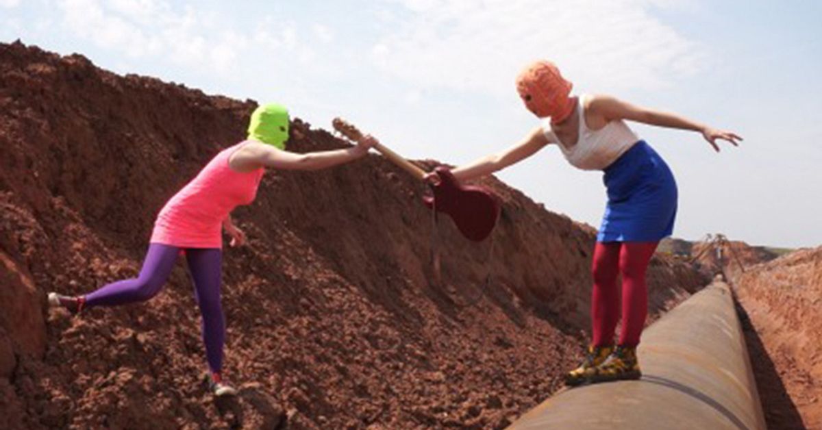 Pussy Riot I Ny Aktion SVT Nyheter