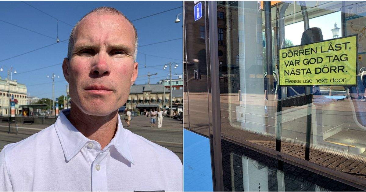Hot Om Skyddsstopp P Sp Rvagnstrafiken I G Teborg Svt Nyheter