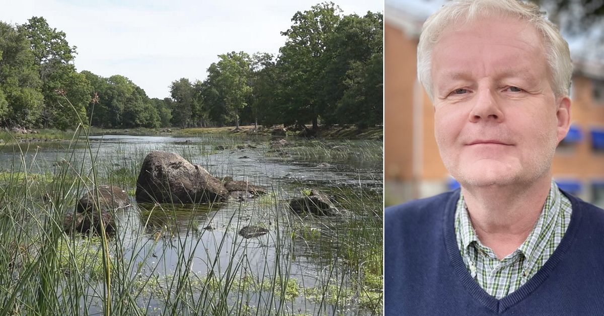Vattenbristen i Emån ett hot mot dricksvattnet i Mönsterås SVT Nyheter