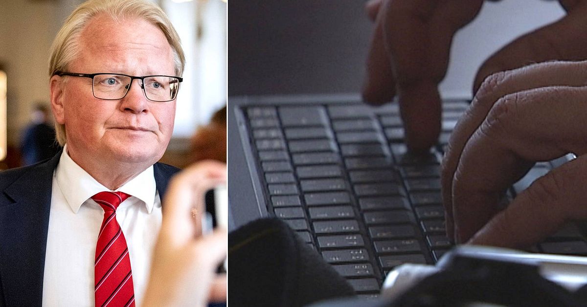 Man Fr N G Vle D Ms F R Olaga Hot Mot F Rsvarsminister Peter Hultqvist S Svt Nyheter