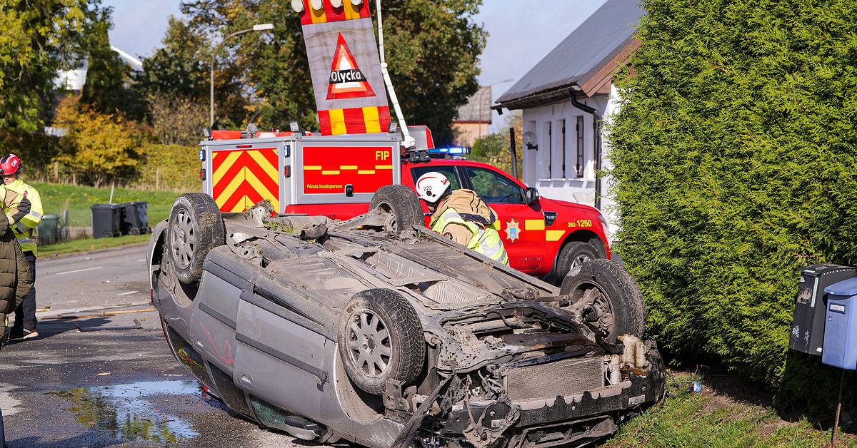 A Traktor Med Sex Ungdomar Voltade I Andersl V Kunde G Tt Mycket V Rre Svt Nyheter