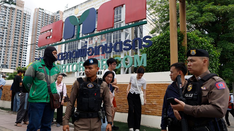 Minst sex döda i skjutning i Bangkok SVT Nyheter