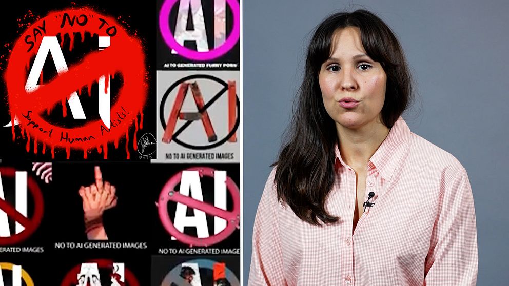 K Ndisar I Upprop Mot Ai Ett Or Ttvist Hot Svt Nyheter