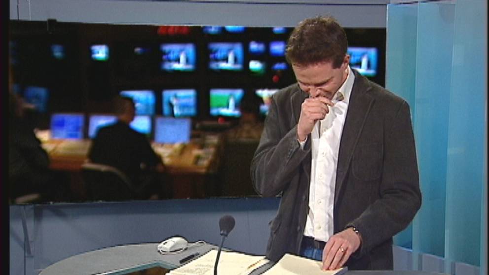 Öppet arkiv: humor - Säsong 1 - Avsnitt 28 av 100: Studioreporter får