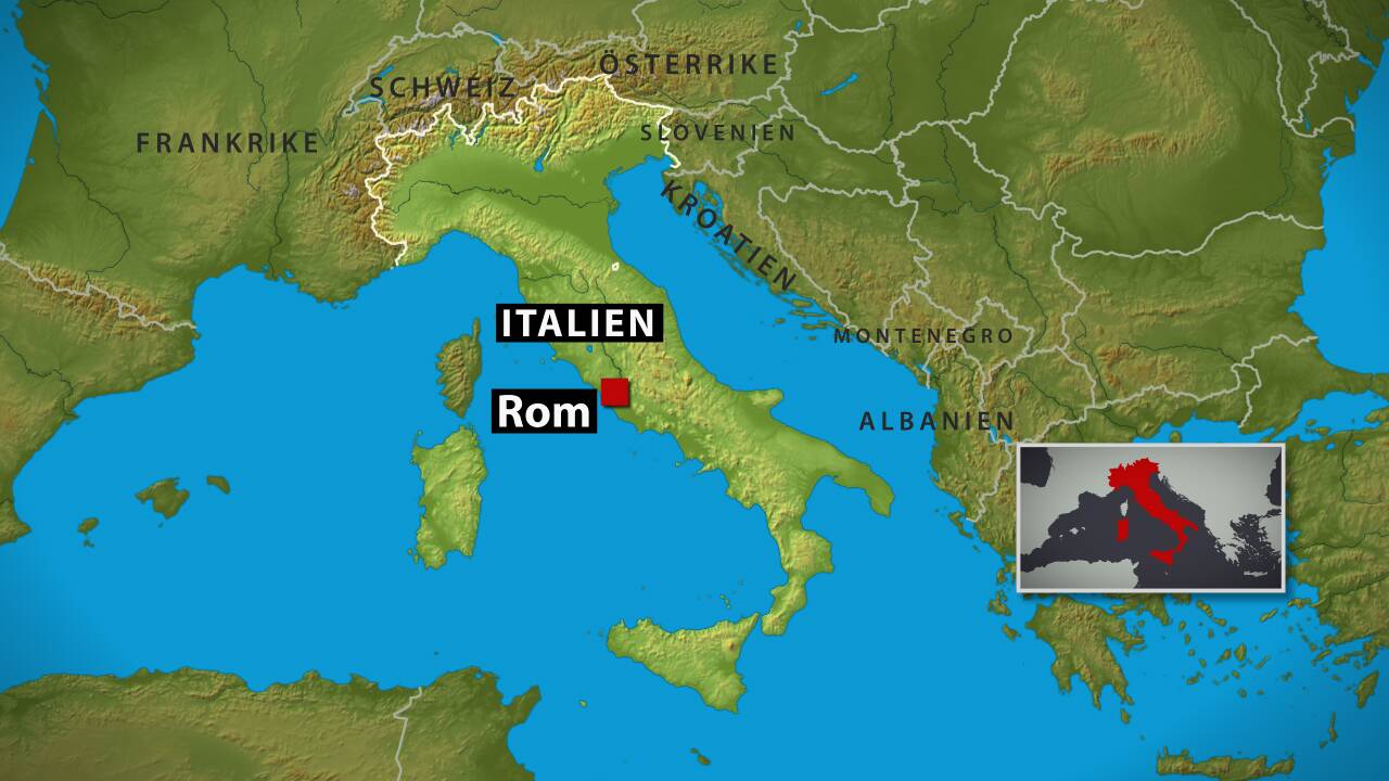 Rom Italien Karta | Karta