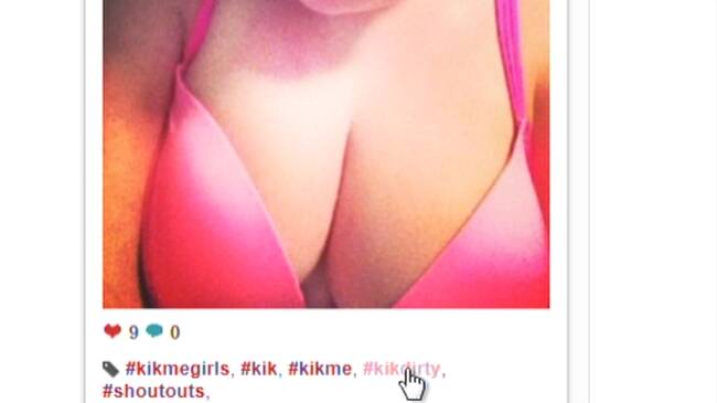 Flickor söker pojkar på kik