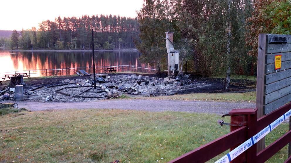 Dansbana I Dalarna Totalforstordes I Brand Dansbana I Dalarna Totalforstordes I Brand