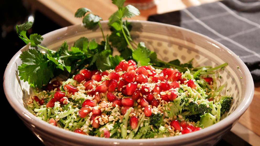 Couscous på broccoli SVT recept