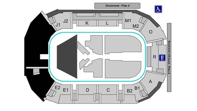 Arena Kiss Vaxjo Melodifestivalen 2017