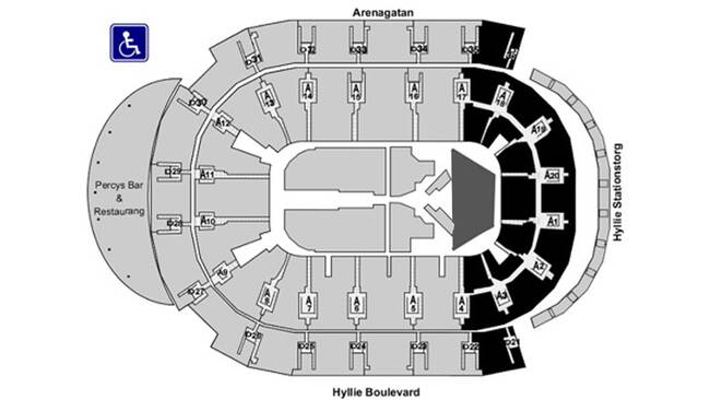 Arena Kiss Malmo Eurovision Song Contest 2017